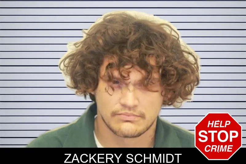 Zackery Schmidt mugshot