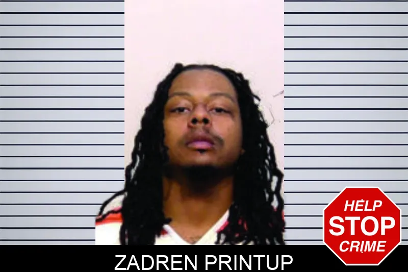 Zadren Printup mugshot