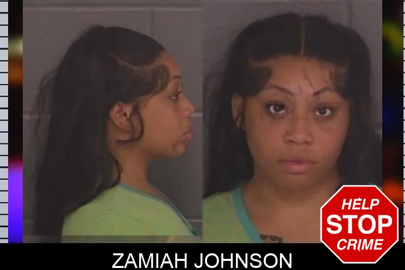 Zamiah Johnson mugshot