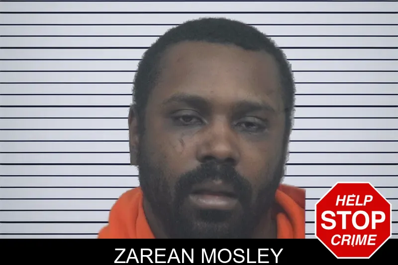 Zarean Mosley mugshot