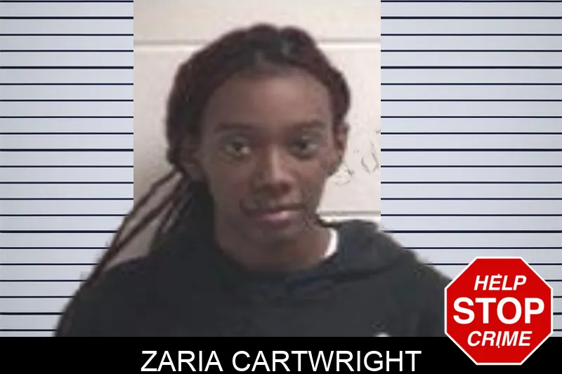 Zaria Cartwright mugshot