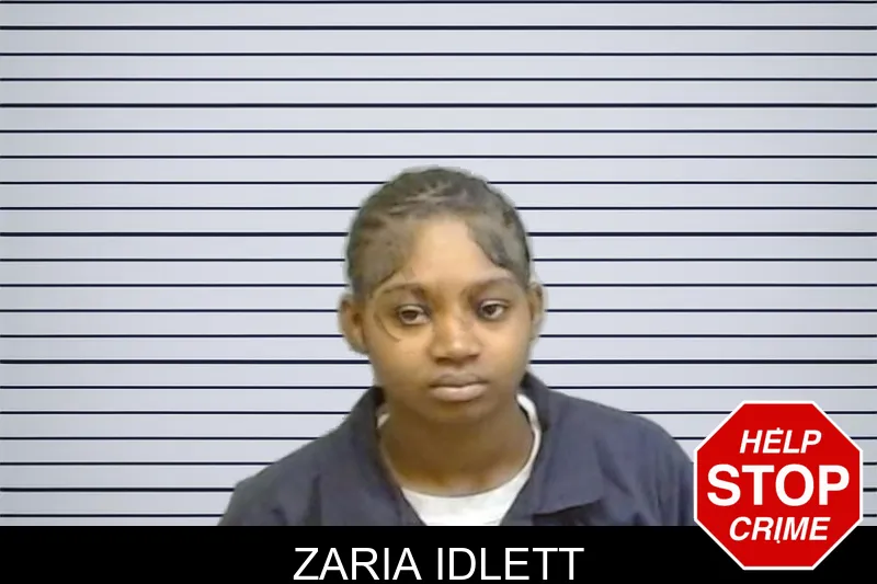 Zaria Idlett mugshot