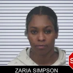 Zaria Simpson mugshot