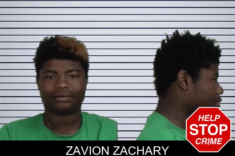 Zavion Zachary mugshot