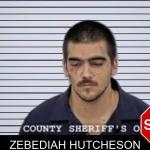 Zebediah Hutcheson mugshot