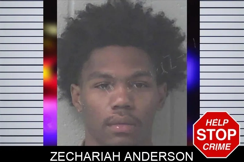 Zechariah Anderson mugshot