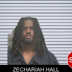 Zechariah Hall mugshot