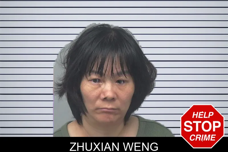 Zhuxian Weng mugshot – Gwinnett County , Georgia Zhuxian Weng mugshot