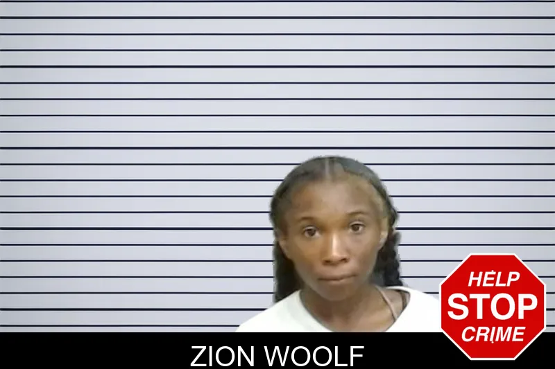Zion Woolf mugshot