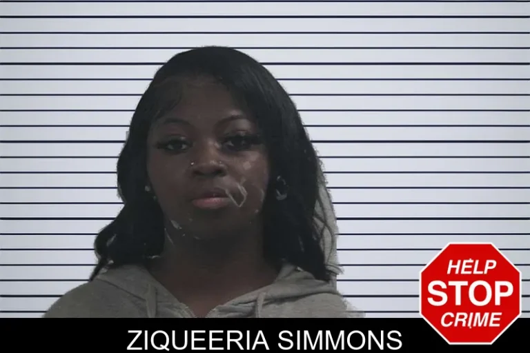 Ziqueeria Simmons mugshot – McDuffie County , Georgia Ziqueeria Simmons