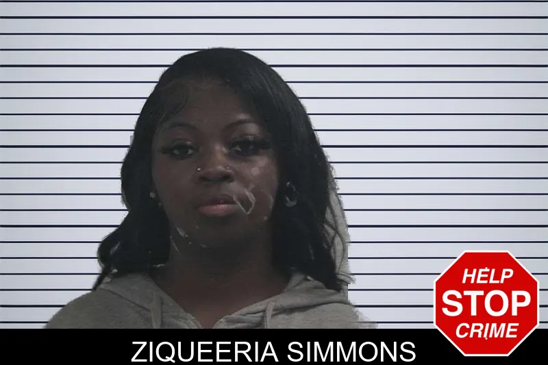 Ziqueeria Simmons mugshot – McDuffie County , Georgia Ziqueeria Simmons mugshot