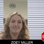 Zoey Miller mugshot – Peach County , Georgia Zoey Miller mugshot