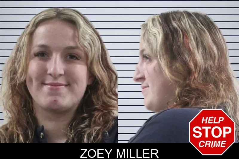 Zoey Miller mugshot