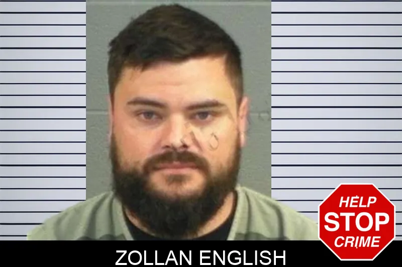Zollan English mugshot