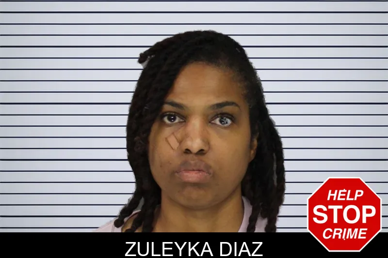 Zuleyka Diaz mugshot – Cobb County , Georgia Zuleyka Diaz mugshot