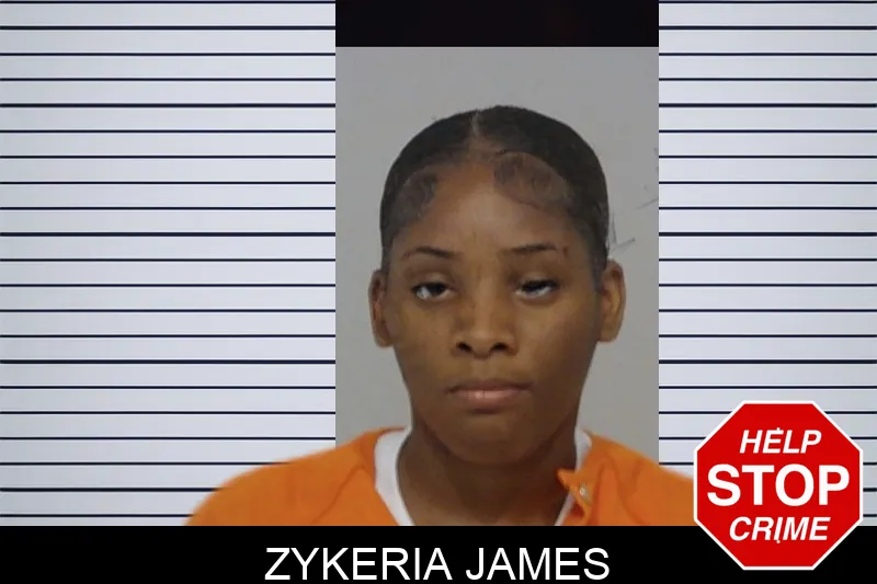 Zykeria James mugshot