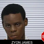 Zyon James mugshot