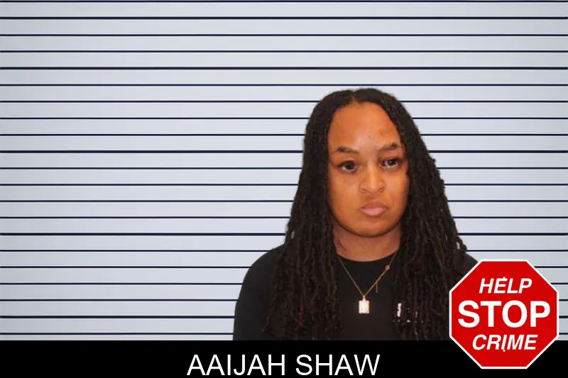 Aaijah Shaw mugshot