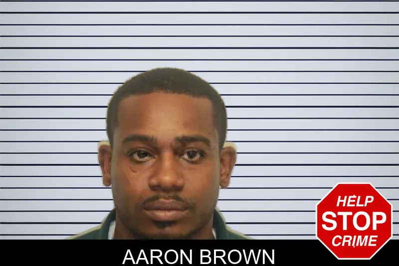 Aaron Brown mugshot