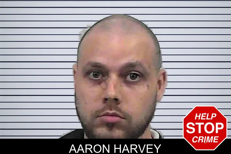 Aaron Harvey mugshot