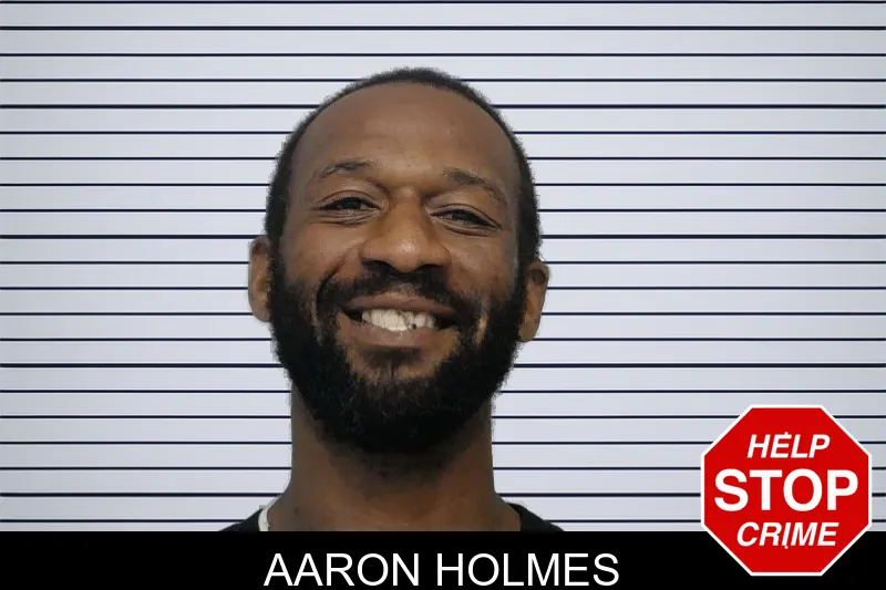Aaron Holmes mugshot