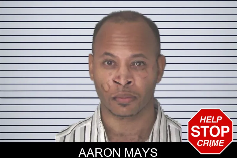 Aaron Mays mugshot