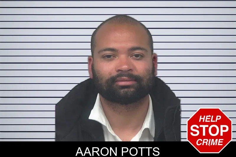 Aaron Potts mugshot