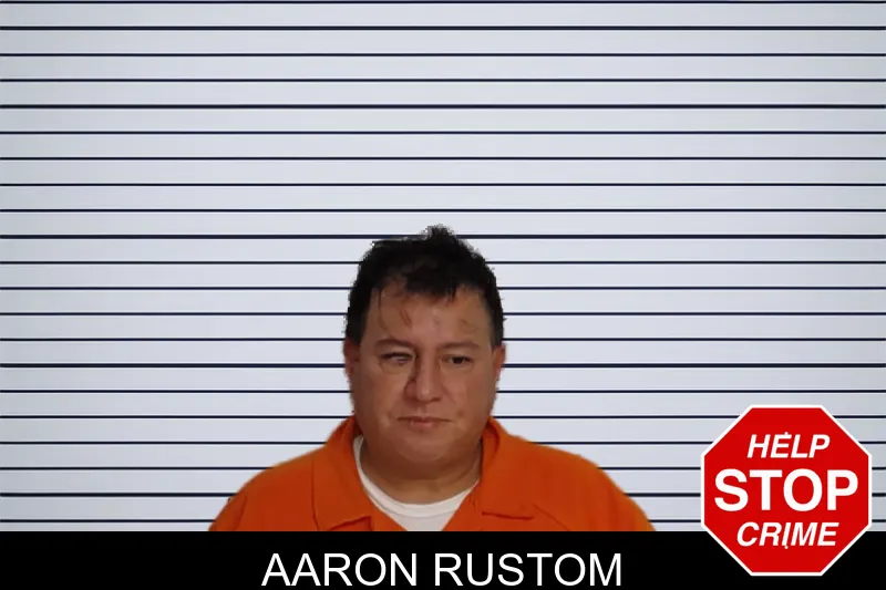 Aaron Rustom mugshot