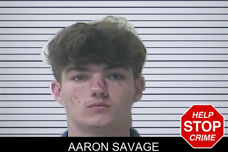 Aaron Savage mugshot