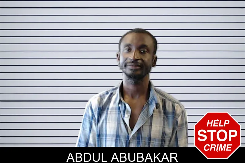 Abdul Abubakar mugshot