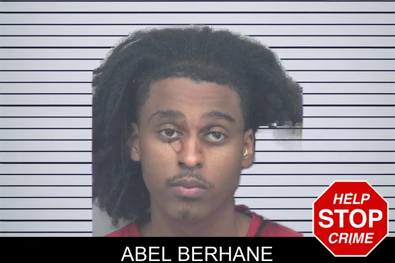 Abel Berhane mugshot