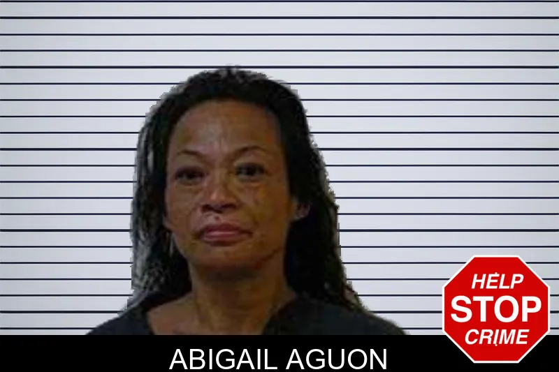 Abigail Aguon mugshot