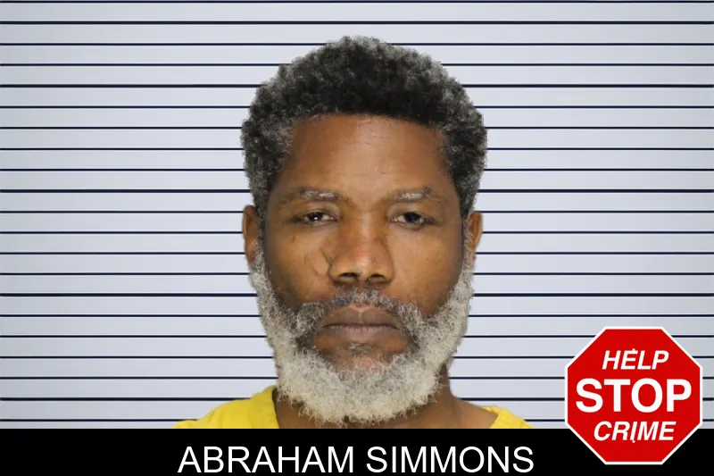 Abraham Simmons mugshot