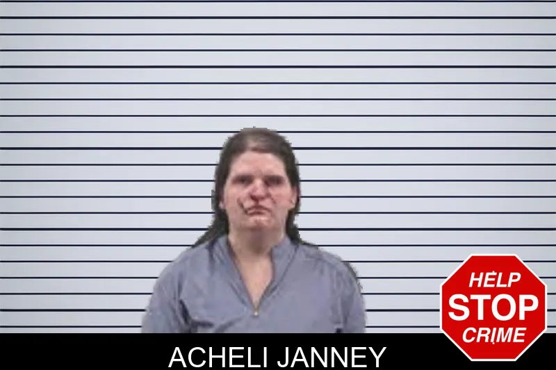 Acheli Janney mugshot