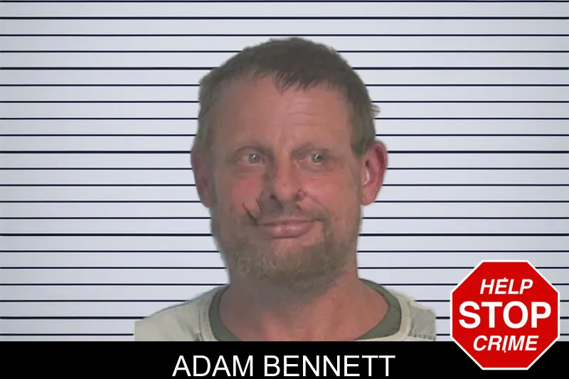 Adam Bennett mugshot