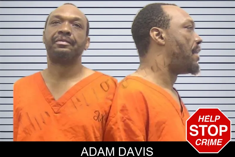 Adam Davis mugshot