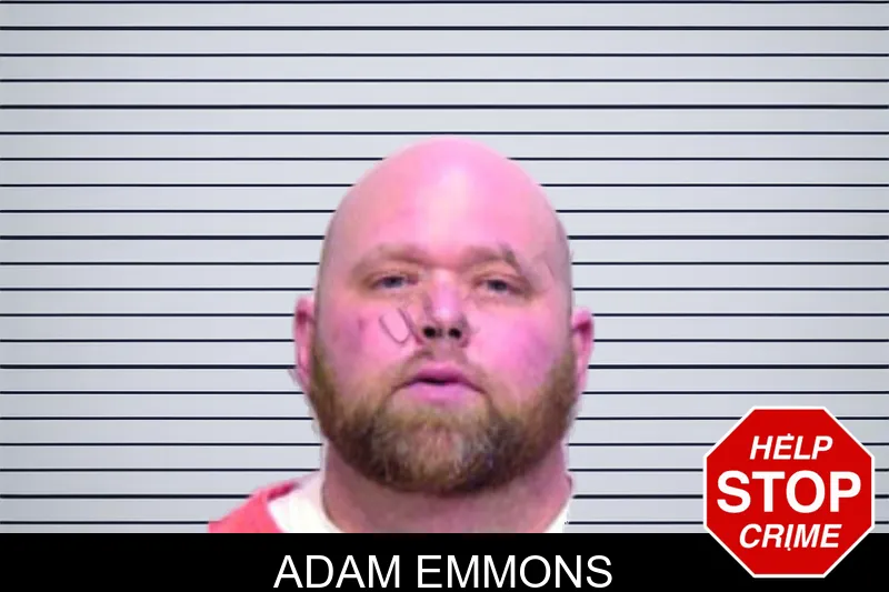Adam Emmons mugshot