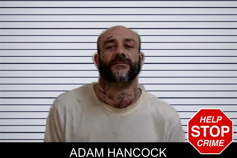 Adam Hancock mugshot