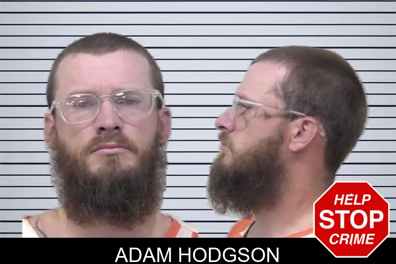 Adam Hodgson mugshot