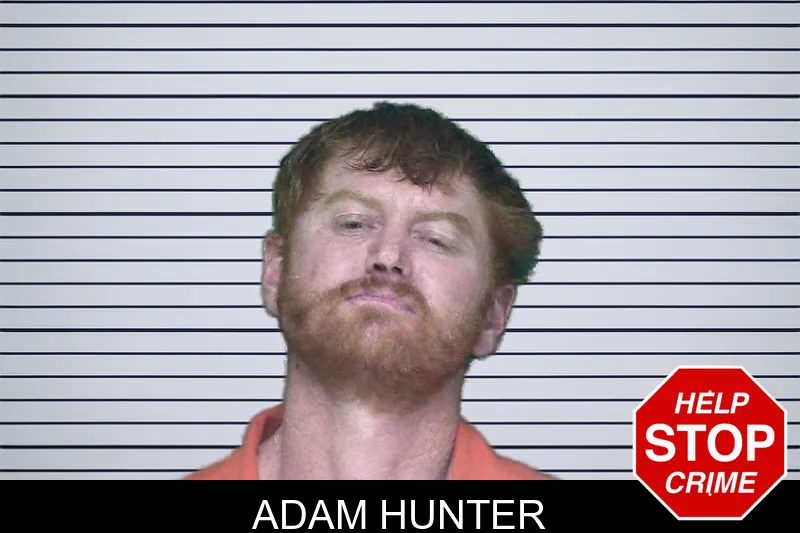 Adam Hunter mugshot