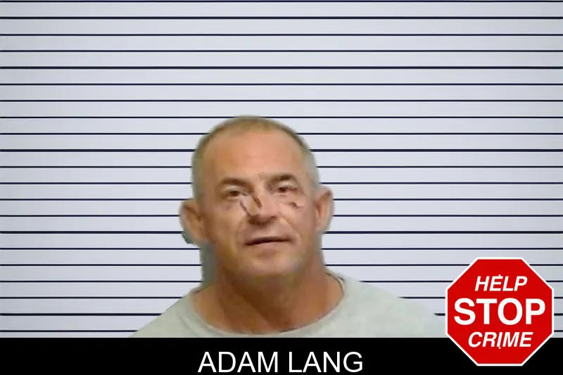 Adam Lang mugshot