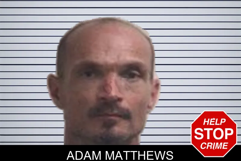 Adam Matthews mugshot