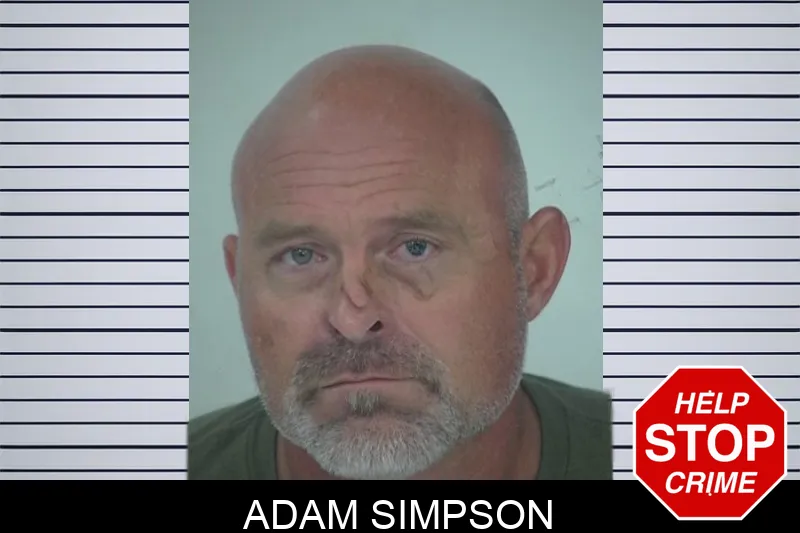 Adam Simpson mugshot