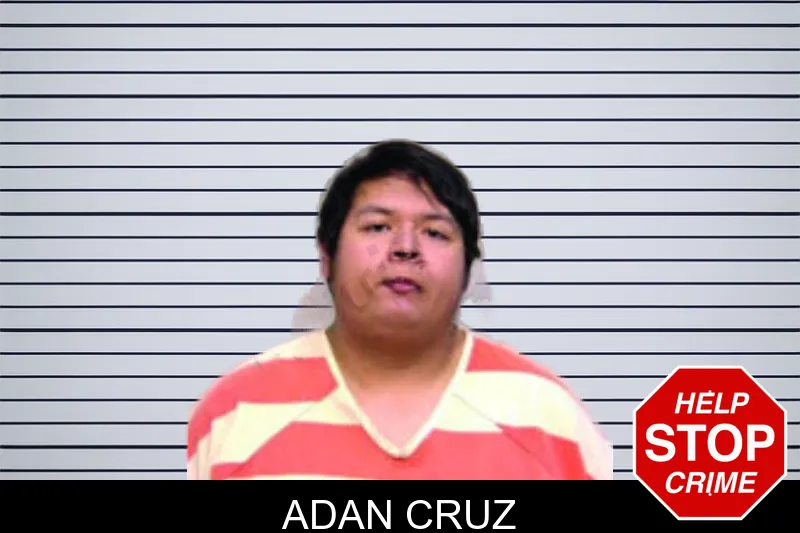 Adan Cruz mugshot
