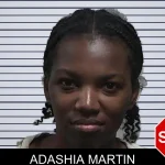 Adashia Martin mugshot