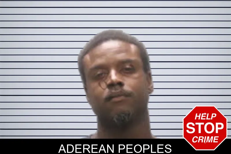 Aderean Peoples mugshot