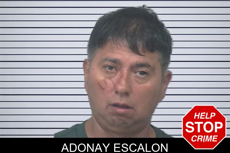 Adonay Escalon mugshot
