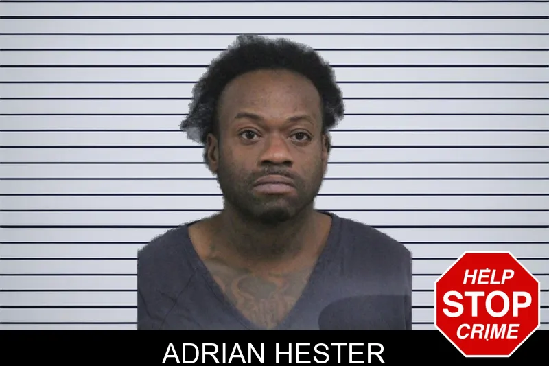 Adrian Hester mugshot