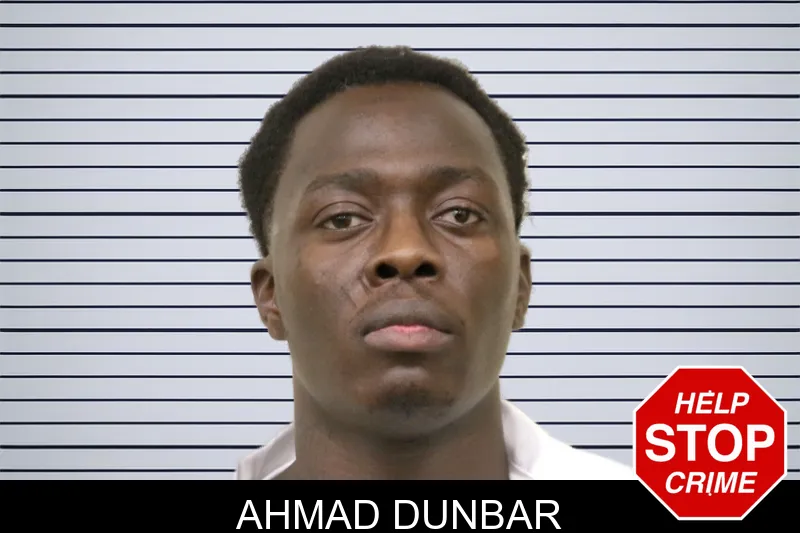 Ahmad Dunbar mugshot