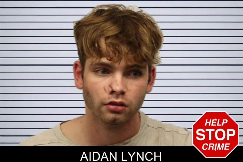 Aidan Lynch mugshot